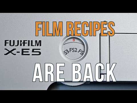The X-E5 Got It Right: Custom Film Recipes Are Back