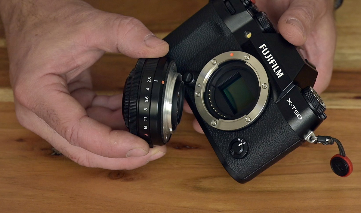 changing lenses