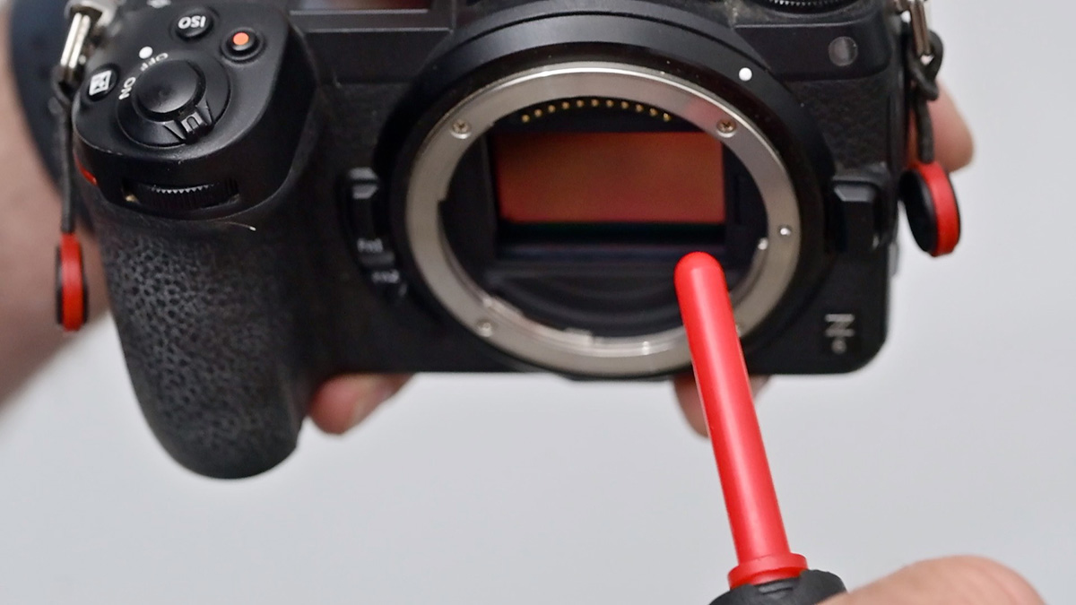 sensor cleaning air blower