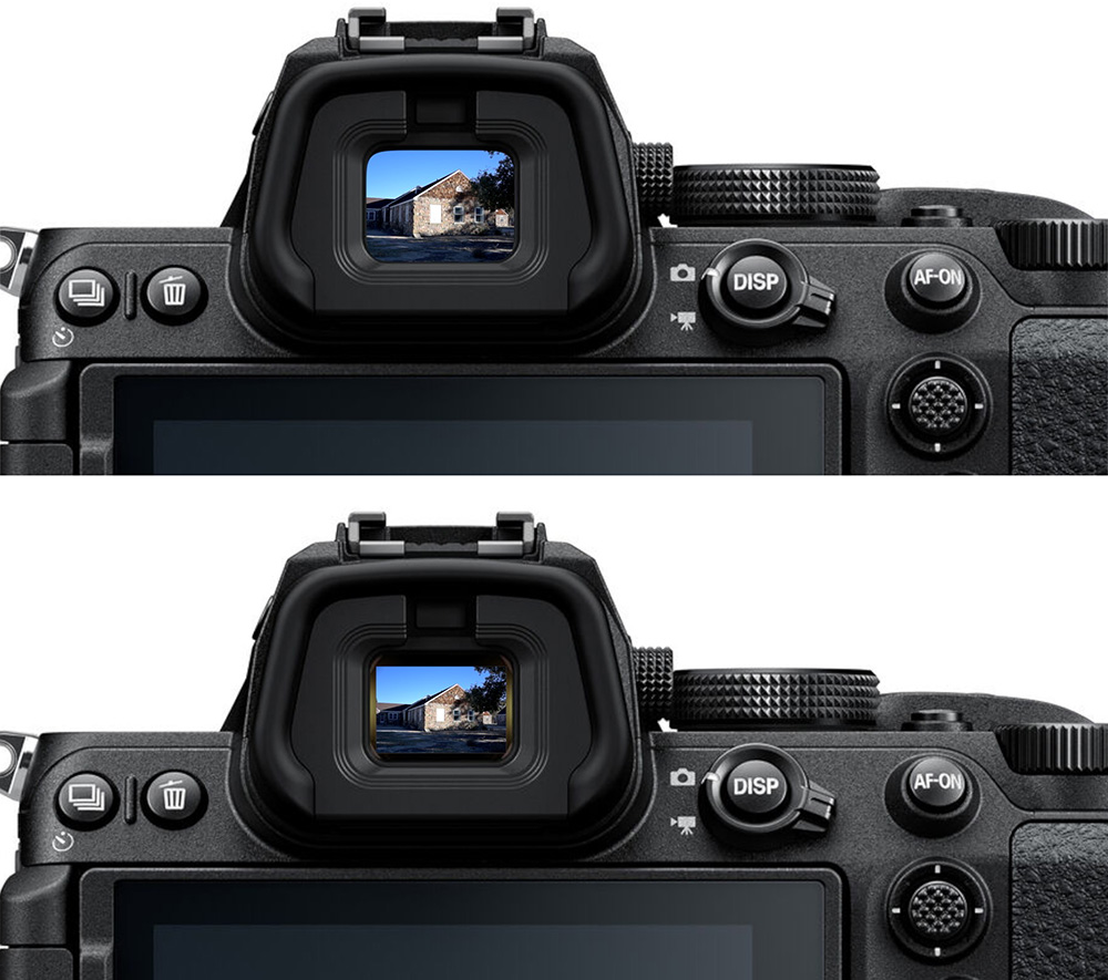 z5ii finder display size