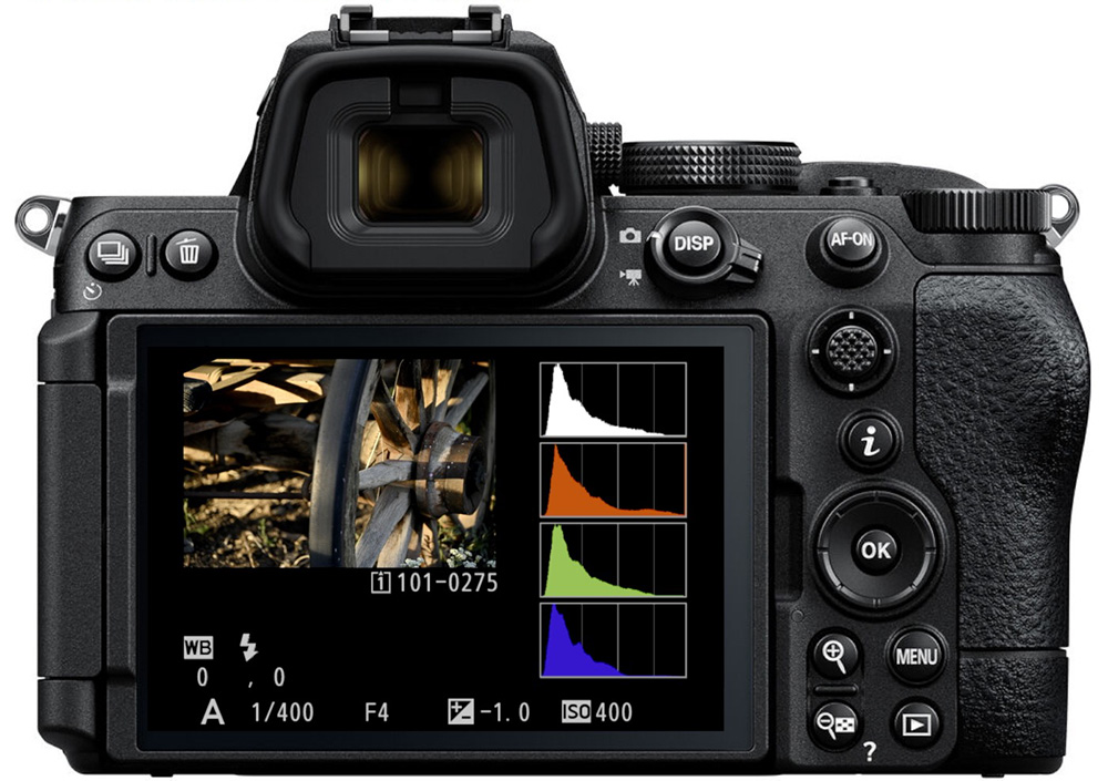 z5iii playback display options