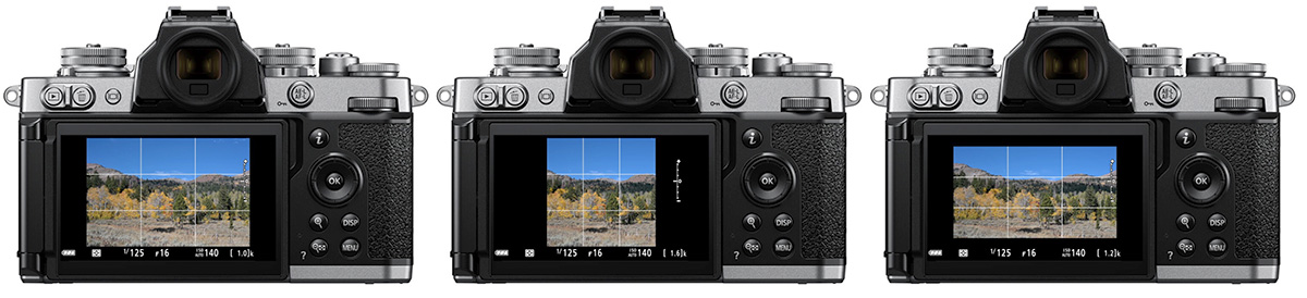 nikon z image area setting
