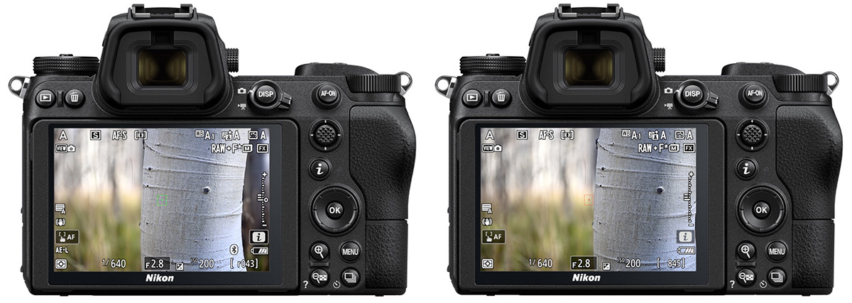 nikon focus and recompose