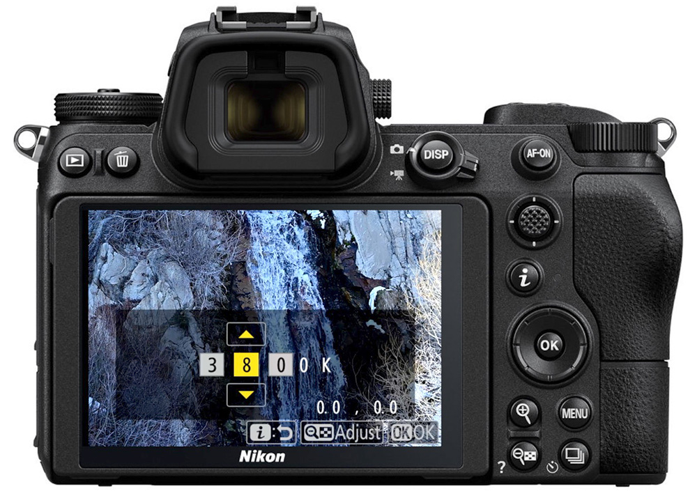 Nikon kelvin setting