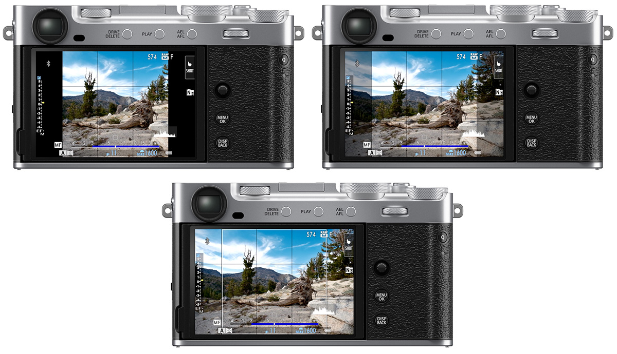 x-e5 surround view setting