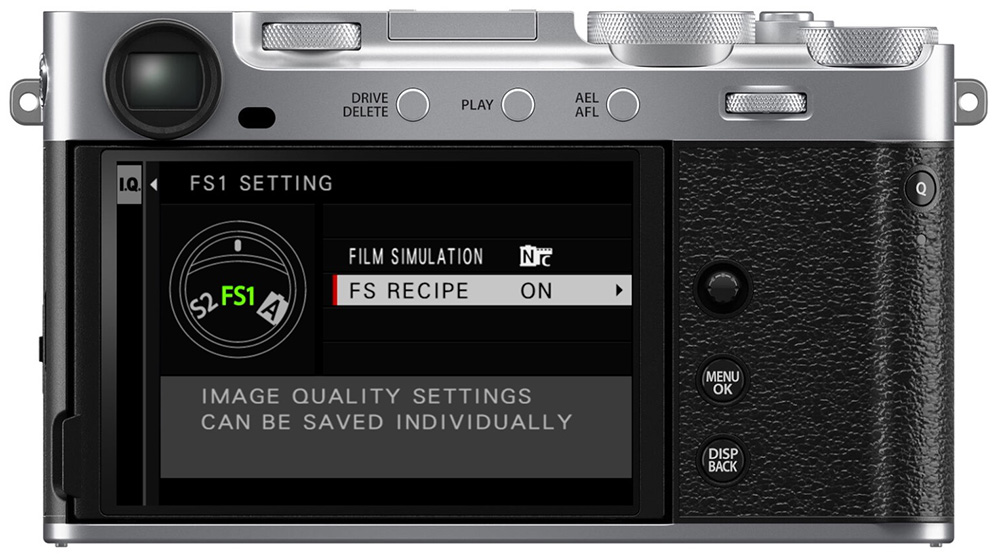 x-e5 program film simulation dial