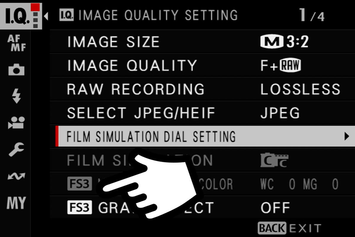 x-e5 edit film simulation recipe