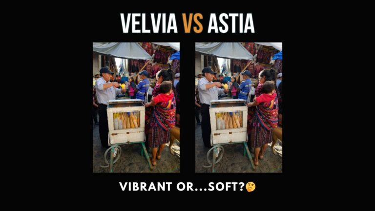 Fujifilm Velvia vs. Astia: How to Choose the Right Film Simulation