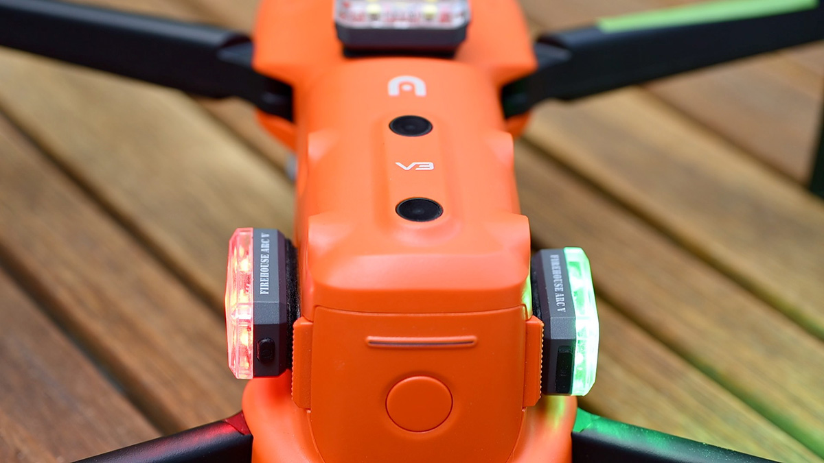 firehouse arc red green strobe