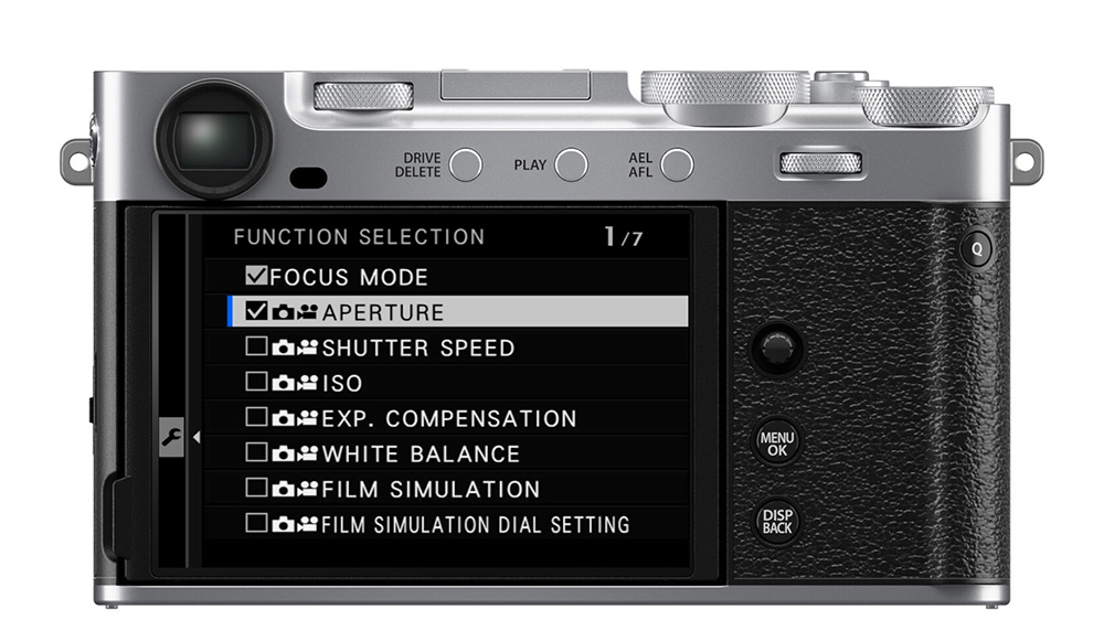 fujifilm lock function