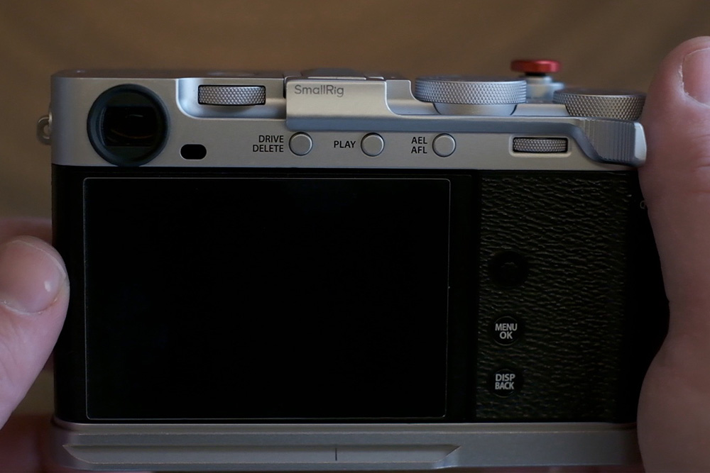 smallrig x-e5 thumb rest