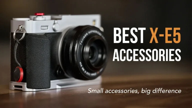 Best Fujifilm X-E5 Accessories: Top 5 Picks