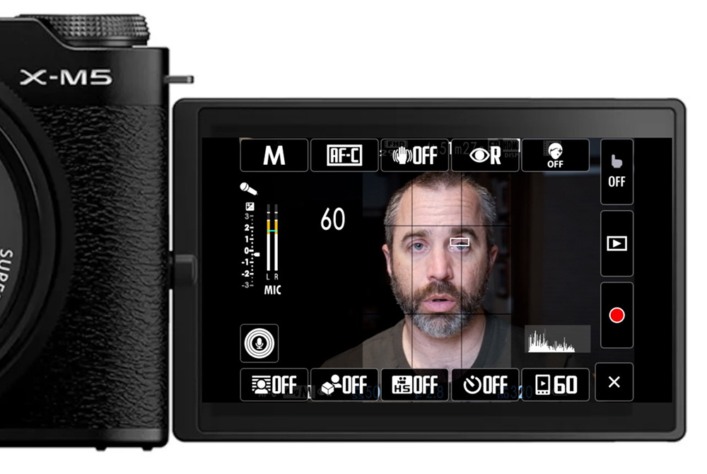 x-m5 vertical video shorts
