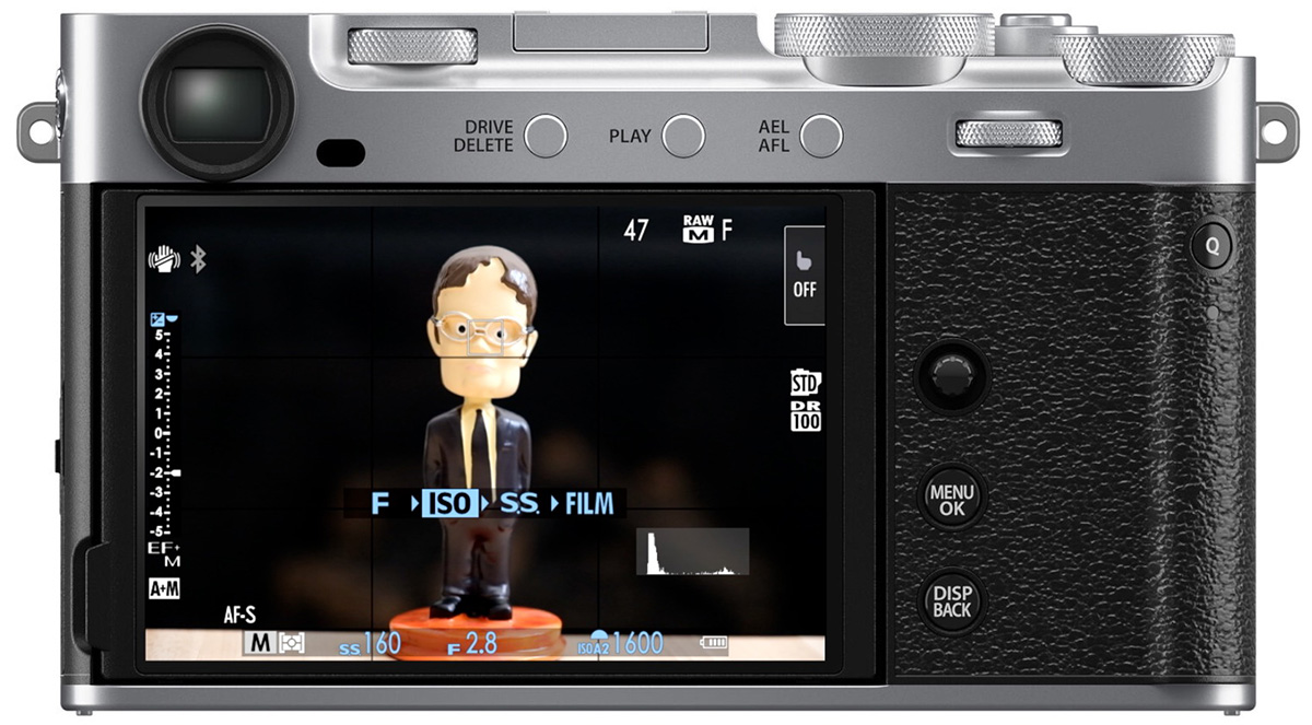fujifilm front command dial cycling