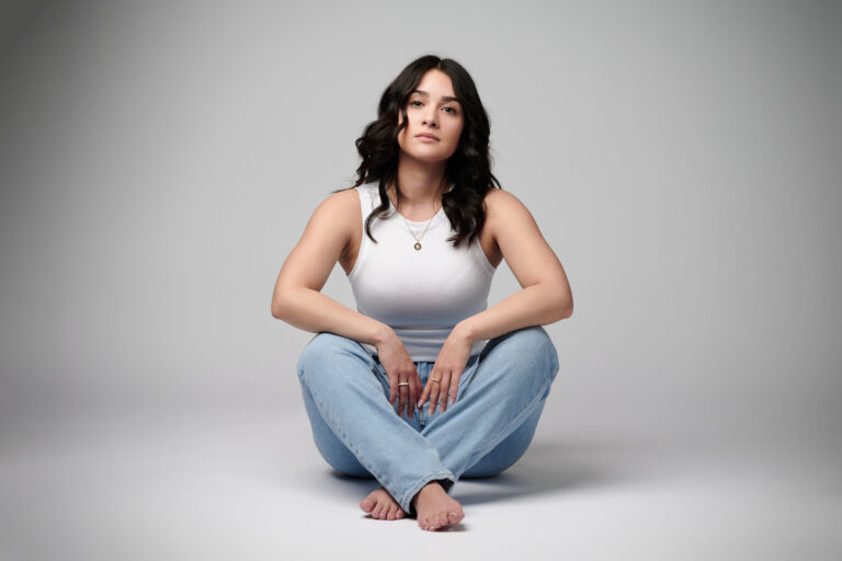 color studio editorial portrait