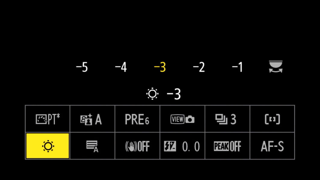 monitor brightness i menu