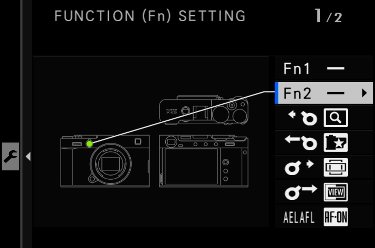 disable fujifilm controls