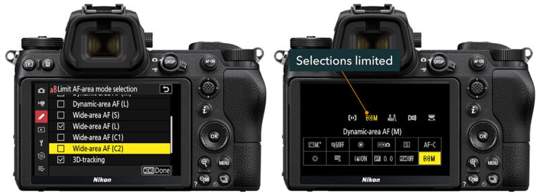 Nikon Z AF Area Modes: Which One to Use and When