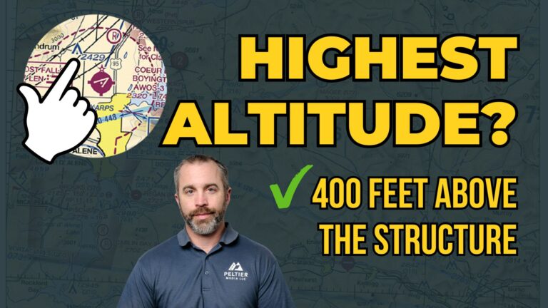 Part 107 Test Questions: What's the Highest Altitude You Can Fly Above a Tower?