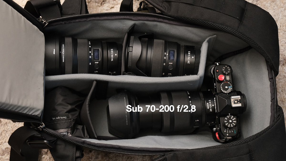 darklight 14l carry options