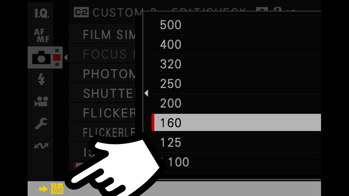 dynamic range iso