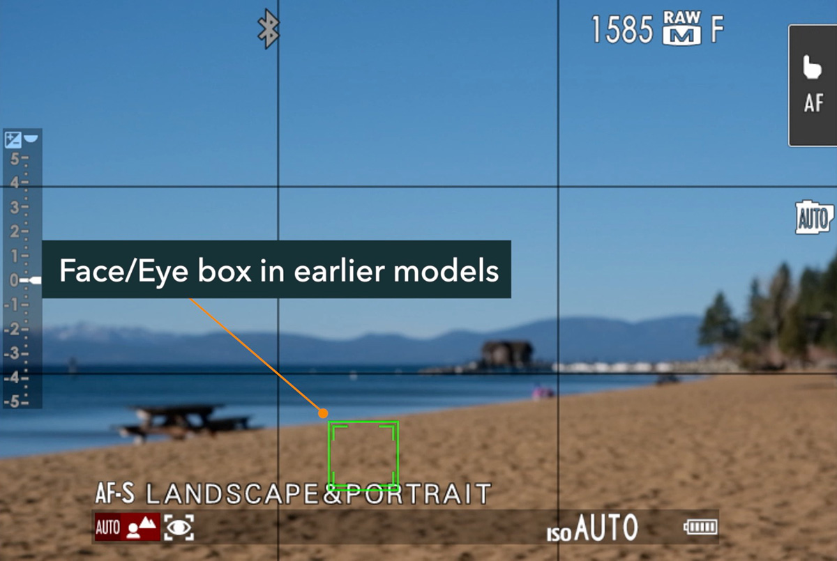 fuji face eye detection wrong