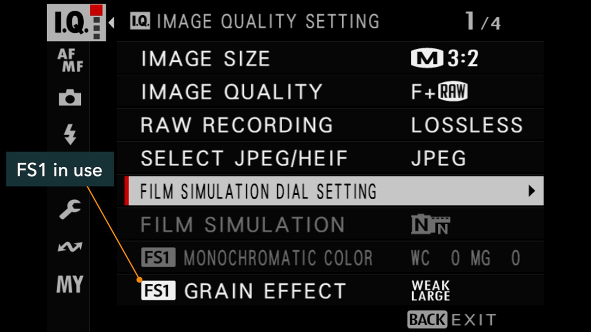 x-t30 iii modify film recipe