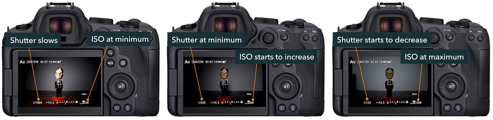 canon r auto iso example