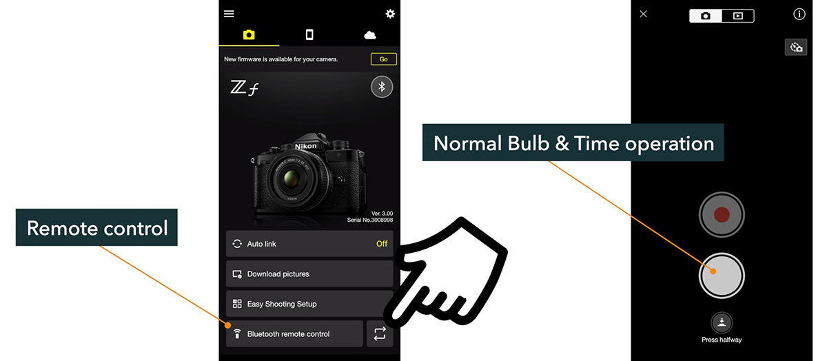 snapbridge remote