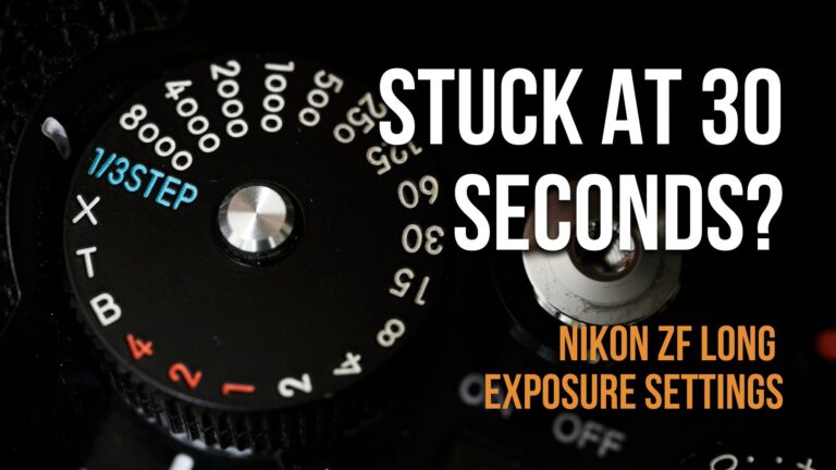 How to Do Long Exposures on the Nikon Zf (Beyond 30 Seconds)