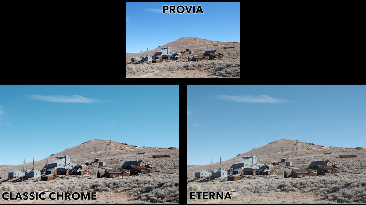 eterna vs classic chrome landscape