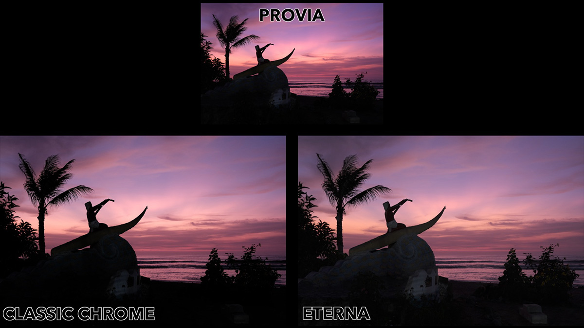eterna vs classic chrome sunset
