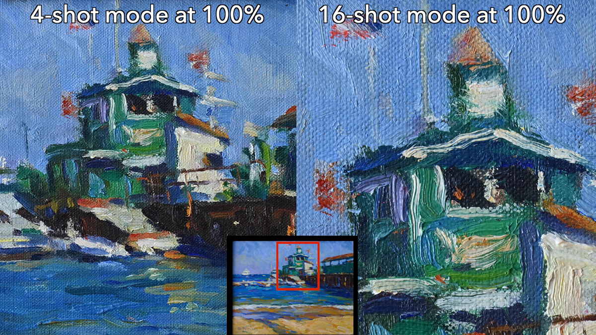 nikon pixel shift modes