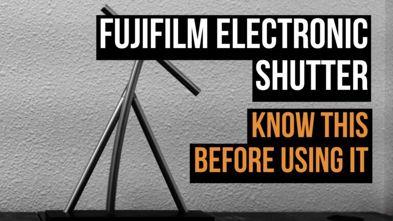 The Hidden Limitations of Fujifilm's Electronic Shutter