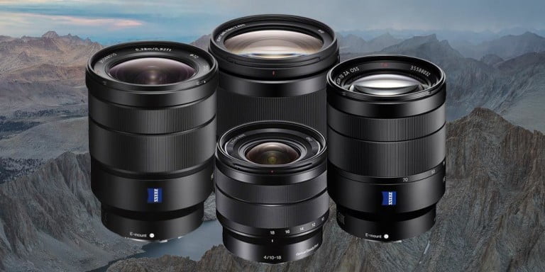 The Best Sony Alpha Landscape Lenses for Backpacking & Hiking