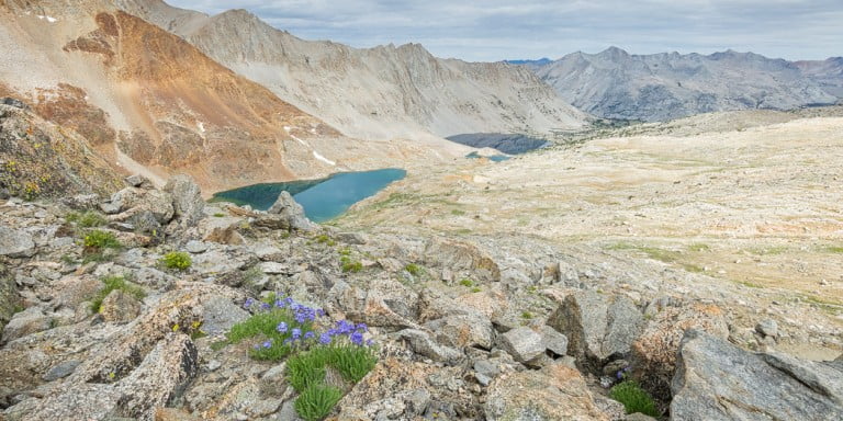 John Muir Trail Mile-by-Mile Photos, Mather Pass to Mt Whitney